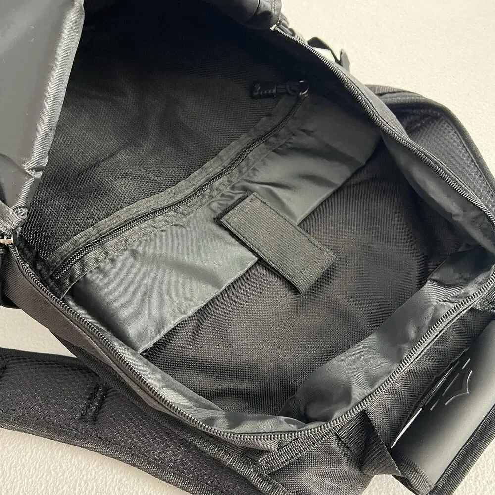 Harley Davidson Genuine Motorcycle Black Bar Shield Backpack Laptop Compartment